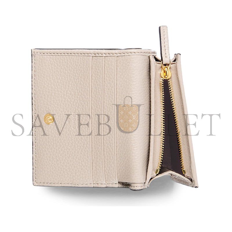 GUCCI BI-COLOR GG MARMONT SMALL WALLET 841358 (11*8.5cm) GUCCI BI-COLOR GG MARMONT SMALL WALLET 841358 (11*8.5cm)